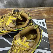 Okify Off-White C/O VirGil Abloh Trainers Yellow Brown  - 2