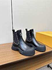 Okify Louis Vuitton Beaubourg Black Boots 1A8947 - 1