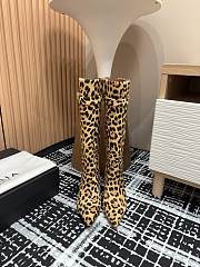 Okify ALAIA boots leopard print - 1