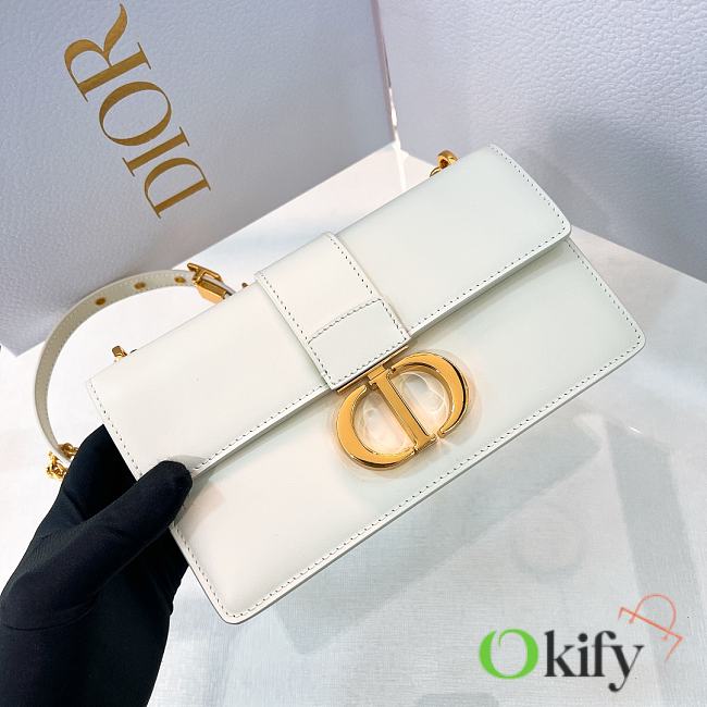 Okify Dior 30 Montaigne East-West Bag with Chain  - 1