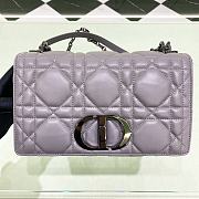 Okify Dior Caro Medium Quilted Macrocannage Calfskin Bag Size:25*12*7cm - 1