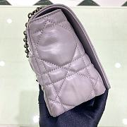 Okify Dior Caro Medium Quilted Macrocannage Calfskin Bag Size:25*12*7cm - 4