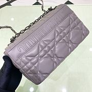 Okify Dior Caro Medium Quilted Macrocannage Calfskin Bag Size:25*12*7cm - 3