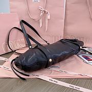 Okify Miumiu Joie nappa leather bag 44 X 16 X10.5 cm Black - 4