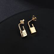 Okify LOUIS VUITTON lock earings  - 4