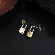 Okify LOUIS VUITTON lock earings  - 3