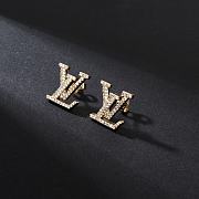 Okify Louis Vuitton Logo Earings - 3