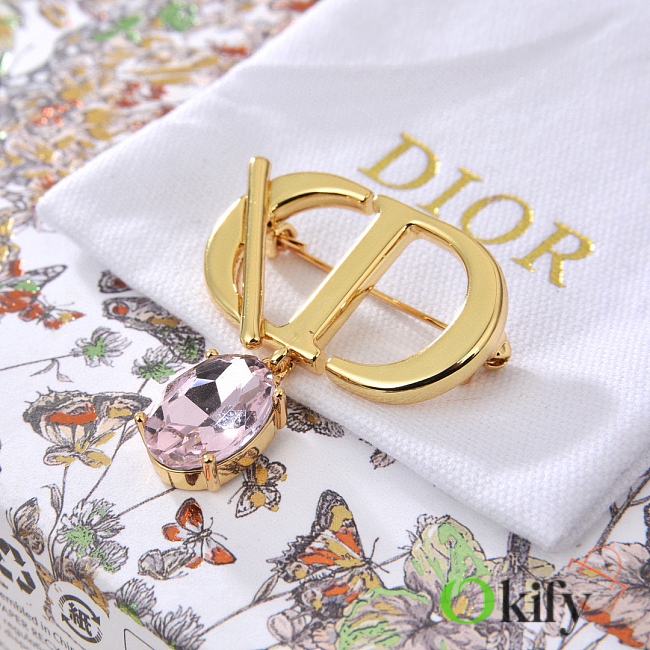 Okify Dior Women Petit CD Brooch  - 1