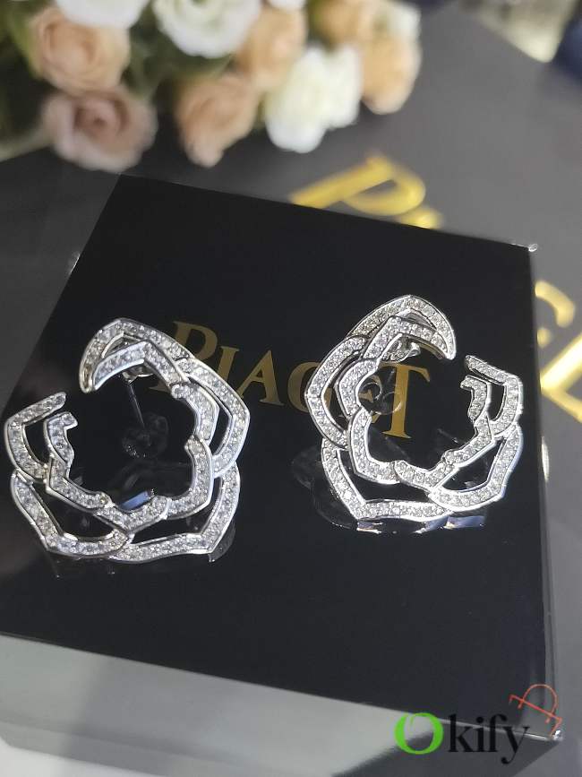 Okify Piaget Rose Earings - 1