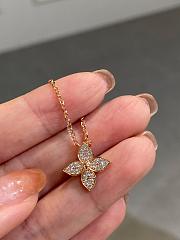 Okify Louis Vuitton four-leaf flower necklace - 2