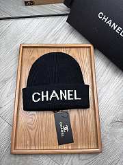 Okify Chanel Beanie Black  - 1