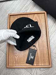 Okify Chanel Beanie Black  - 3