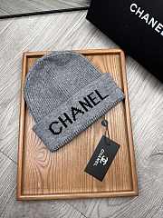 Okify Chanel Beanie Grey - 3