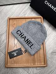 Okify Chanel Beanie Grey - 2