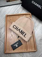 Okify Chanel Beanie Beige  - 3