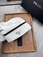 Okify Prada Beanie White - 2