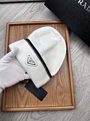 Okify Prada Beanie White - 3