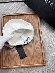 Okify Prada Beanie White - 4