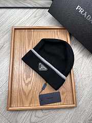 Okify Prada Beanie Black  - 1