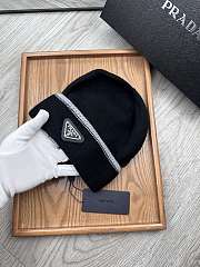 Okify Prada Beanie Black  - 2