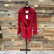 Okify Maxmara Gas Red Coat - 1