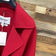 Okify Maxmara Gas Red Coat - 4