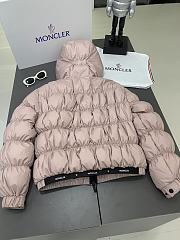 Okify Moncler Caterpillar Light Pink Down Jacket  - 3