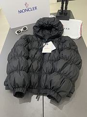 Okify Moncler Caterpillar Black Down Jacket  - 1