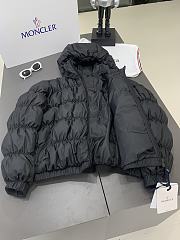 Okify Moncler Caterpillar Black Down Jacket  - 4