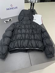 Okify Moncler Caterpillar Black Down Jacket  - 2