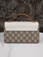 Okify Gucci padlock mini bag in white 18*10*5cm - 4