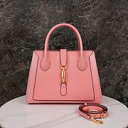 Okify Gucci Jackie 1961 medium tote bag - Pink 30*24*12cm  - 1