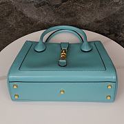 Okify Gucci Jackie 1961 medium tote bag - Blue 30*24*12cm  - 4