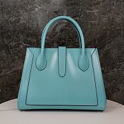 Okify Gucci Jackie 1961 medium tote bag - Blue 30*24*12cm  - 2