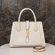 Okify Gucci Jackie 1961 medium tote bag - White 30*24*12cm  - 1