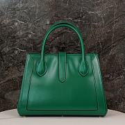 Okify Gucci Jackie 1961 medium tote bag - Green 30*24*12cm  - 2