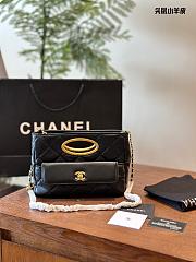 Okify Chanel Clutch Lambskin bag 19 x 25 x 3 cm - 1