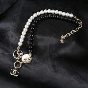 Okify Chanel black and white Tai Chi necklace  - 4