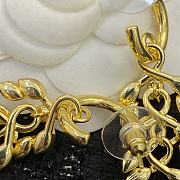 Okify Chanel golden wheat earings - 2