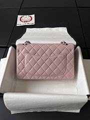 Okify Chanel Classic Flap Bag 24P Pink 23cm - 2