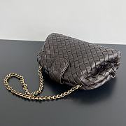 Okify Bottega Veneta Teen Lauren 1980 With Chain - Fondant 31.5x16.5x11 cm - 4