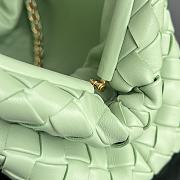 Okify Bottega Veneta Teen Lauren 1980 With Chain - Fresh Mint 31.5x16.5x11 cm - 2