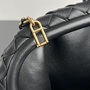 Okify Bottega Veneta Teen Lauren 1980 With Chain - Black 31.5x16.5x11 cm - 3