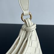 Okify Bottega Veneta Gemelli Messenger In White Bag 26x15x8 cm - 4