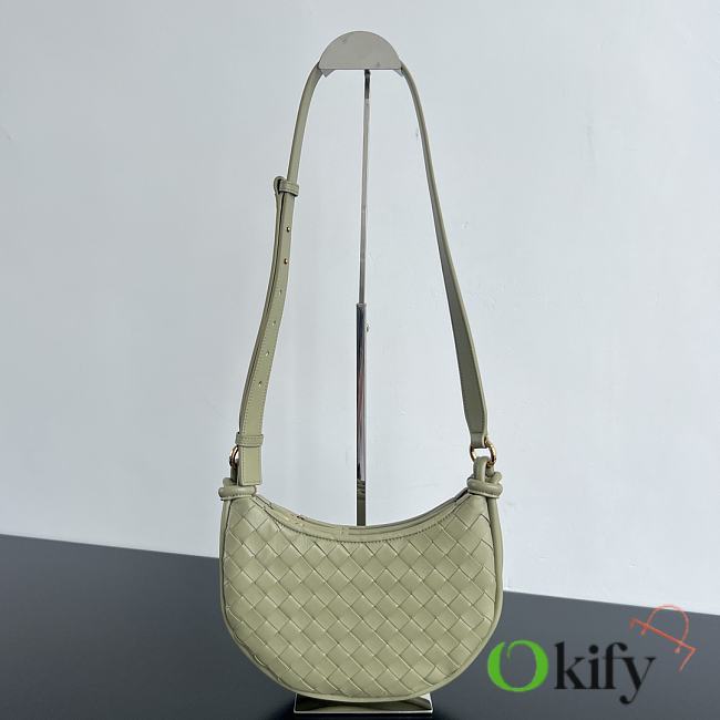 Okify Bottega Veneta Gemelli Messenger In Green Bag 26x15x8 cm - 1