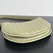 Okify Bottega Veneta Gemelli Messenger In Green Bag 26x15x8 cm - 4