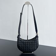 Okify Bottega Veneta Gemelli Messenger In Black Bag 26x15x8 cm - 1