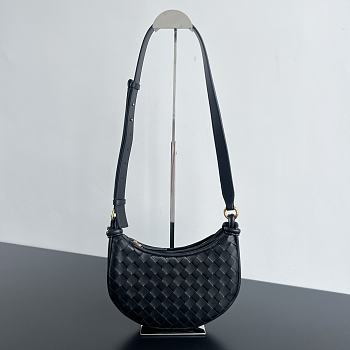 Okify Bottega Veneta Gemelli Messenger In Black Bag 26x15x8 cm