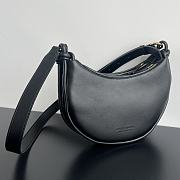 Okify Bottega Veneta Gemelli Messenger In Black Bag 26x15x8 cm - 2