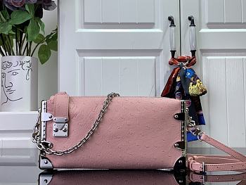 Okify Louis Vuitton Side Trunk Pink Bag 23 x 12 x 4 cm M25445